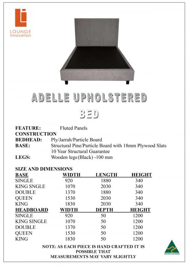 Adelle Upholstered Bed kids - Image 2