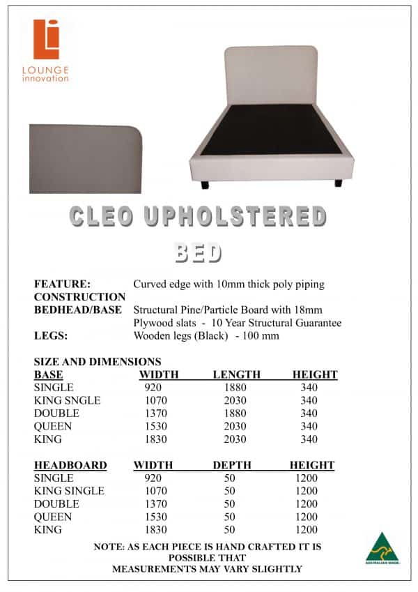 Cleo Upholstered Bed Kids - Image 3